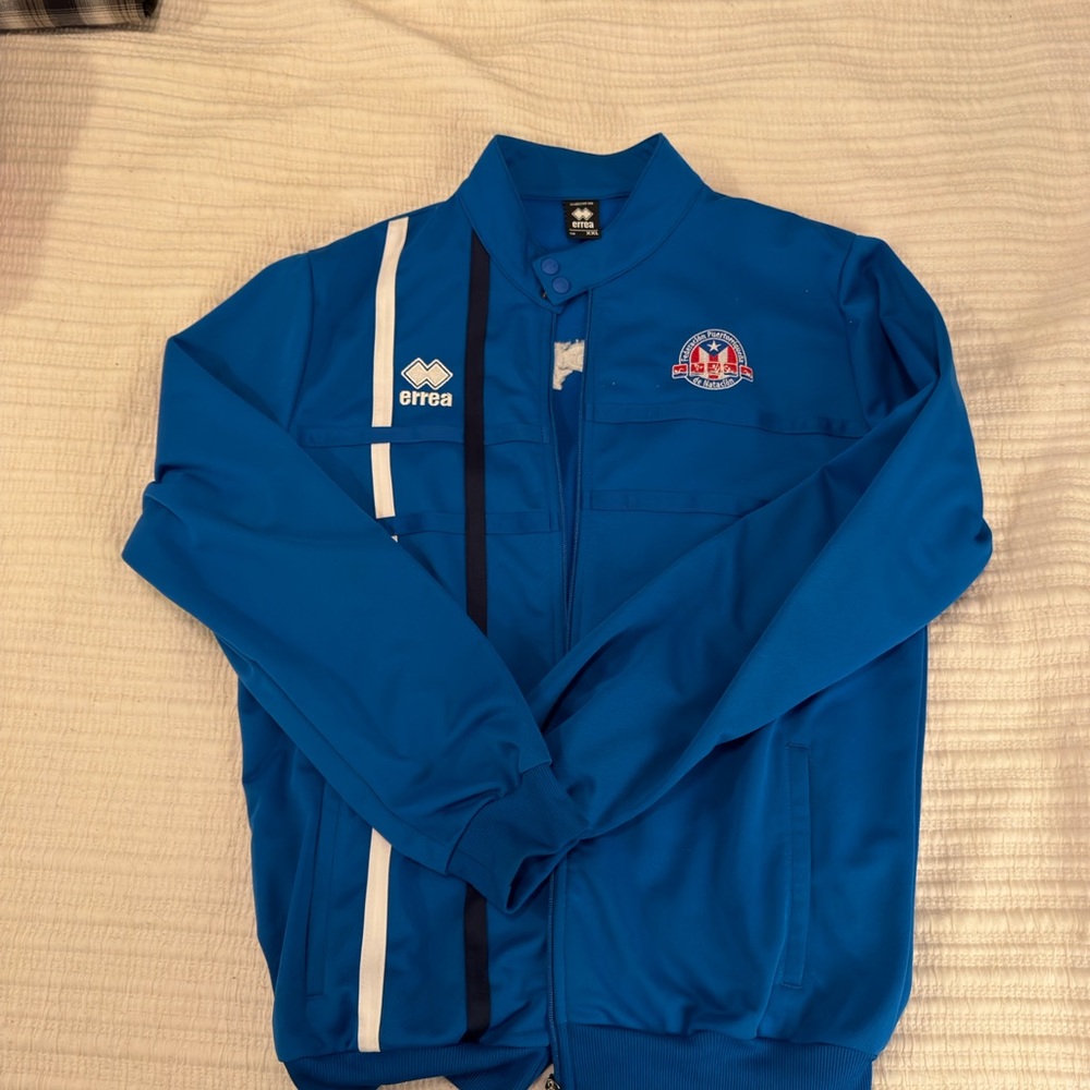 Errea Blue Men's Bomber Jacket